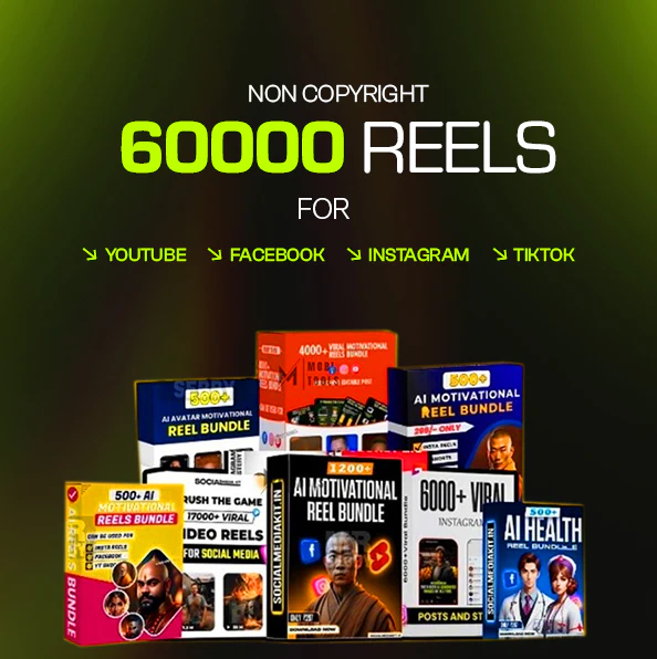 60000+ Reels And Shorts with Reselling License
